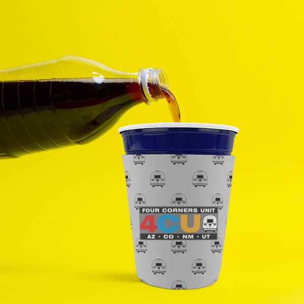 Four Corners Unit Party Cup Sleeves - without bottom - Lifestyle