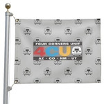 Four Corners Unit Pole Flag