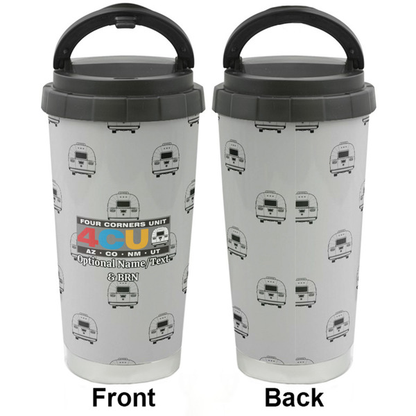 Four Corners Unit Stainless Steel Travel Cup - Approval