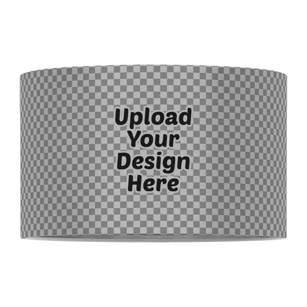 Upload Your Own 12" Drum Lampshade - FRONT (Fabric)