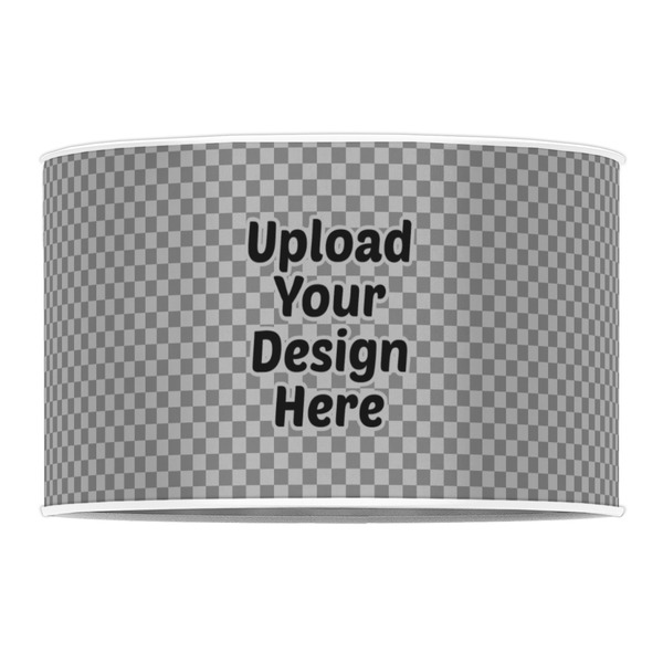 Upload Your Own 12" Drum Lampshade - FRONT (Poly Film)