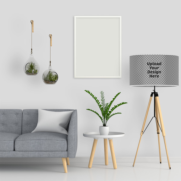 Upload Your Own 12" Drum Lampshade - LIFESTYLE