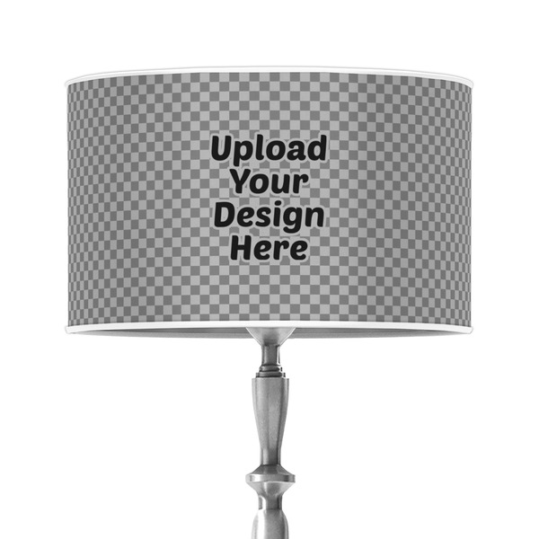 Custom 12" Drum Lamp Shade - Poly-film (Upload Your Own)