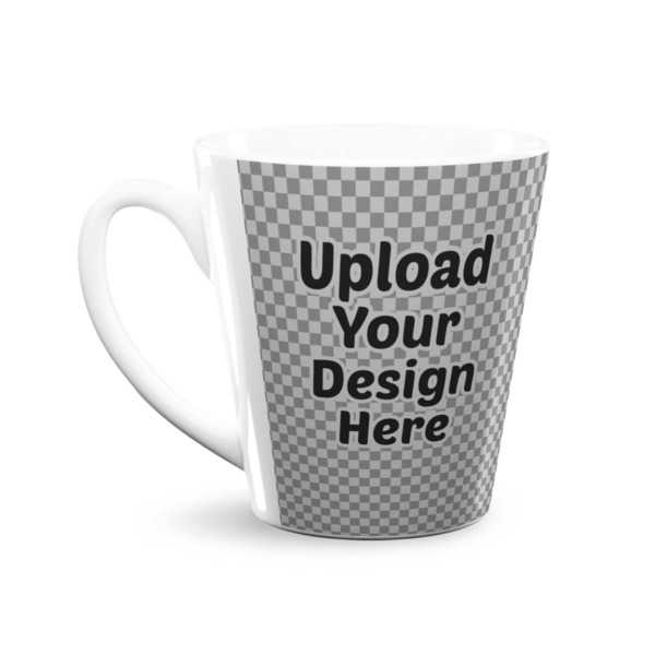 Upload Your Own 12 Oz Latte Mug - Front
