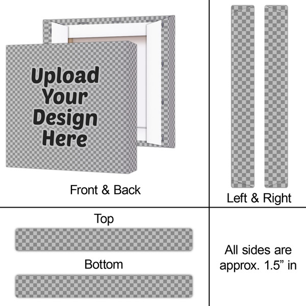 Upload Your Own 12x12 - Canvas Print - Approval