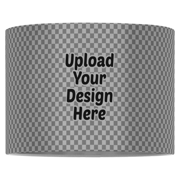 Upload Your Own 16" Drum Lampshade - Front (Fabric)