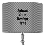 16" Drum Lamp Shade - Fabric (Upload Your Own)