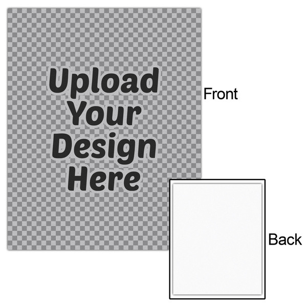 Upload Your Own 16x20 - Matte Poster - Front & Back