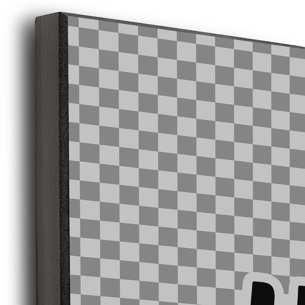 Upload Your Own 16x20 Wood Print - Closeup