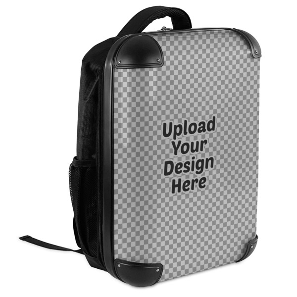 Upload Your Own 18" Hard Shell Backpacks - ANGLED VIEW