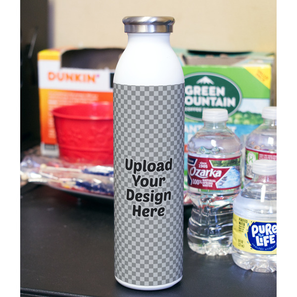 Upload Your Own 20oz Water Bottles - Full Print - In Context