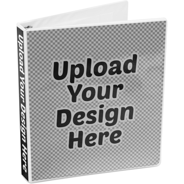 Upload Your Own 3-Ring Binder - 1" - Angled