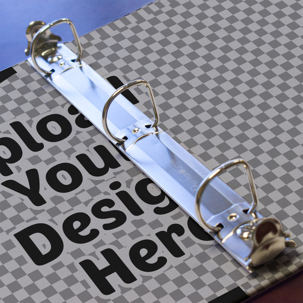 Upload Your Own 3 Ring Binders - Full Wrap - 1" - Detail