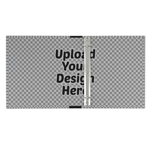 Upload Your Own 3 Ring Binders - Full Wrap - 1" - Open Inside