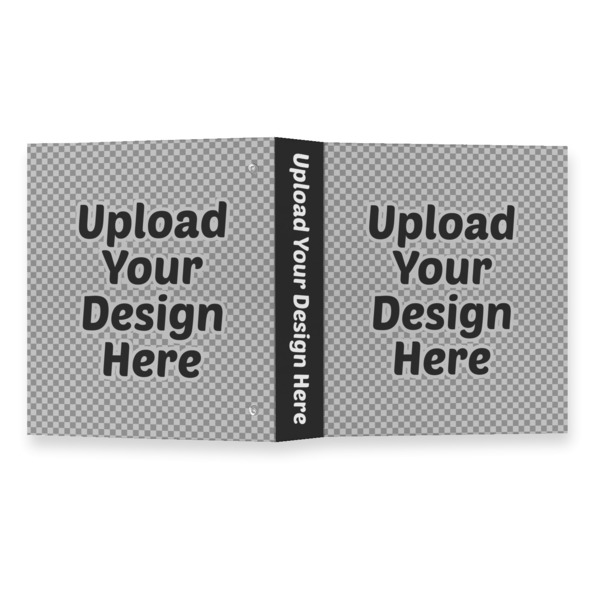 Upload Your Own 3 Ring Binders - Full Wrap - 1" - Open Outside