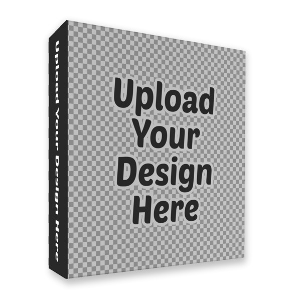 Upload Your Own 3 Ring Binders - Full Wrap - 2" - Front