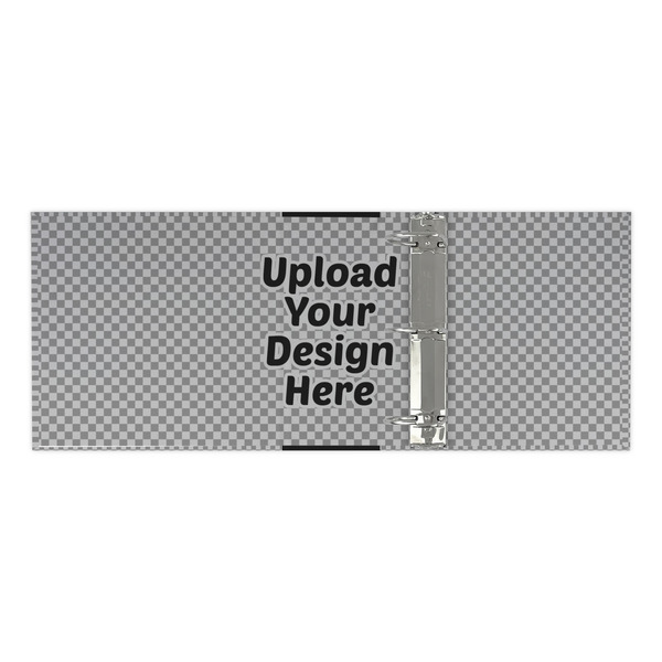 Upload Your Own 3 Ring Binders - Full Wrap - 3" - Open Inside