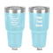 30 oz Stainless Steel Tumbler - Teal - Double-Sided (Upload Your Own)
