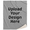 Sherpa Throw Blanket (Upload Your Own)