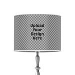 8" Drum Lamp Shade - Poly-film (Upload Your Own)