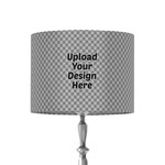 8" Drum Lamp Shade - Fabric (Upload Your Own)
