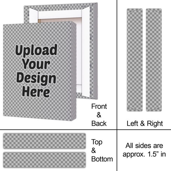 Upload Your Own 8x10 - Canvas Print - Approval