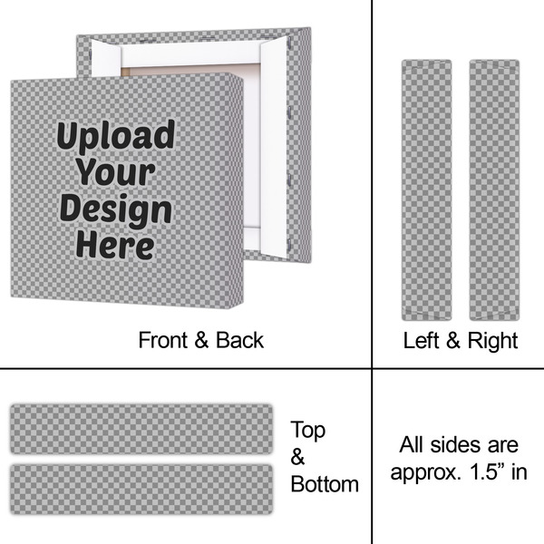 Upload Your Own 8x8 - Canvas Print - Approval