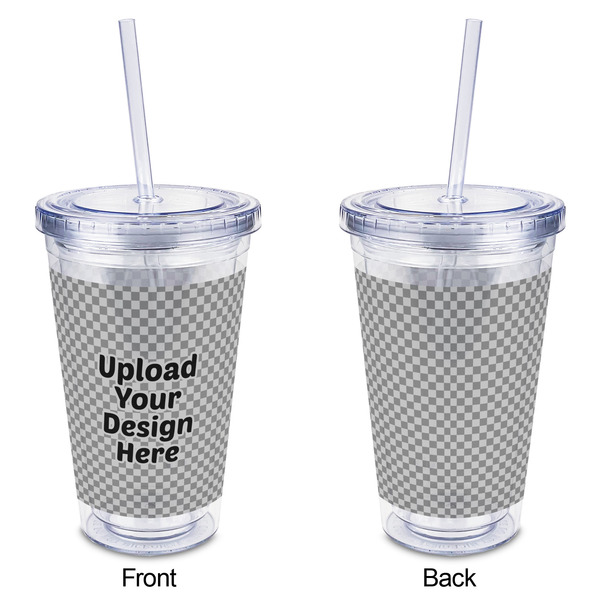 Upload Your Own Acrylic Tumbler - Full Print - Approval