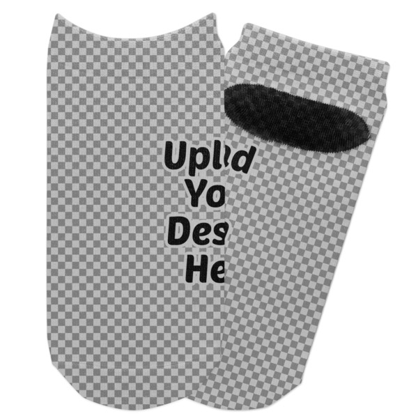 Custom Adult Ankle Socks (Upload Your Own)
