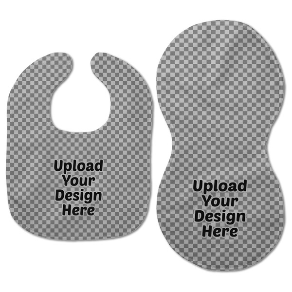 Upload Your Own Baby Bib & Burp Set - Approval (new bib & burp)
