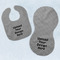 Baby Bib & Burp Set (Upload Your Own)