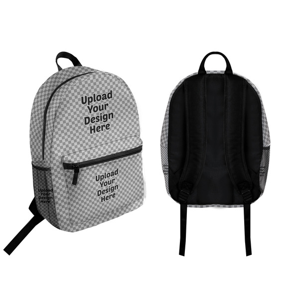 Upload Your Own Backpack front and back - Apvl
