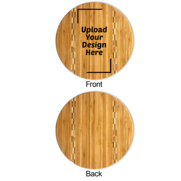 Upload Your Own Bamboo Cutting Board - Front & Back