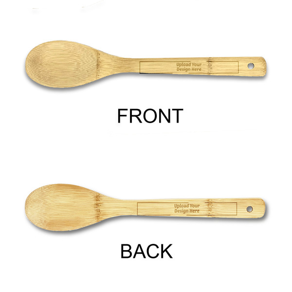Upload Your Own Bamboo Spoons - Double Sided - APPROVAL