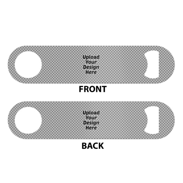 Upload Your Own Bar Bottle Opener - White - Approval