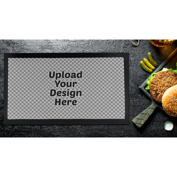 Upload Your Own Bar Mat - Small - LIFESTYLE