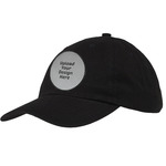 Baseball Cap - Black (Upload Your Own)