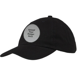 Baseball Cap - Black (Upload Your Own)