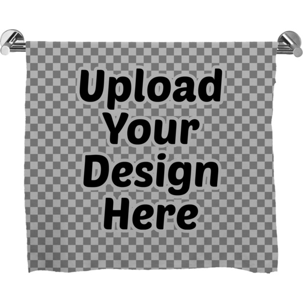Custom Bath Towel (Upload Your Own)