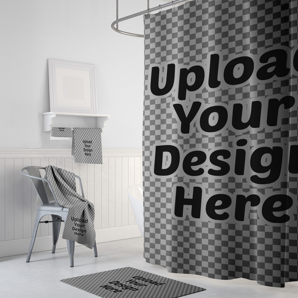 Upload Your Own Bath Towel Sets - 3-Piece - In Context