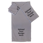 Bath Towel Set - 3 Pcs (Upload Your Own)
