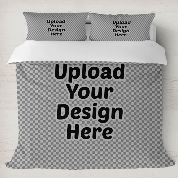 Custom Duvet Cover Set - King (Upload Your Own)