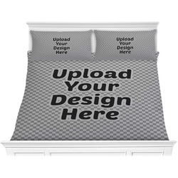 Comforter Set - King (Upload Your Own)