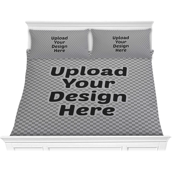 Custom Comforter Set - King (Upload Your Own)