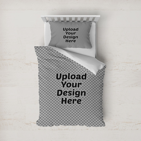 Custom Duvet Cover Set - Twin (Upload Your Own)