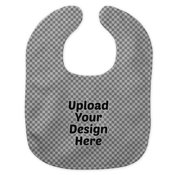 Upload Your Own Bib - Velour - Flat Approval