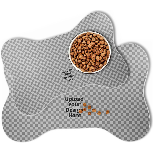 Upload Your Own Bone Shaped Dog Mats - MAIN