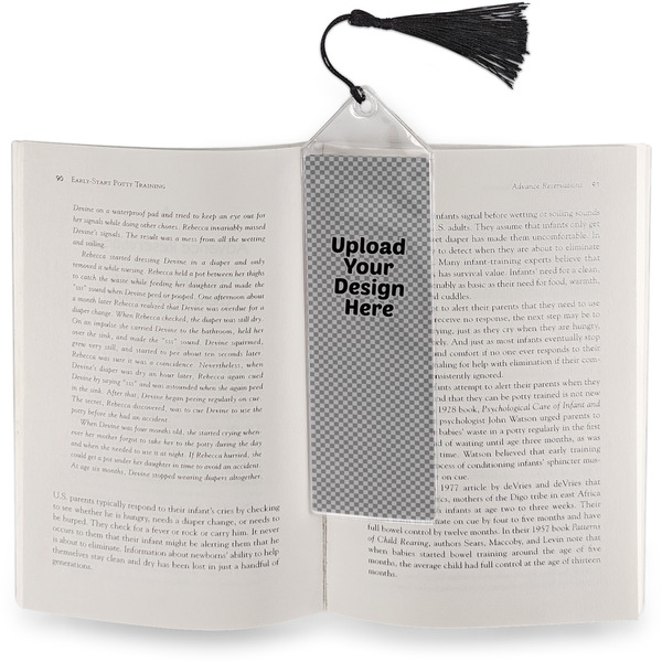 Upload Your Own Bookmark w/ Tassel - In Book