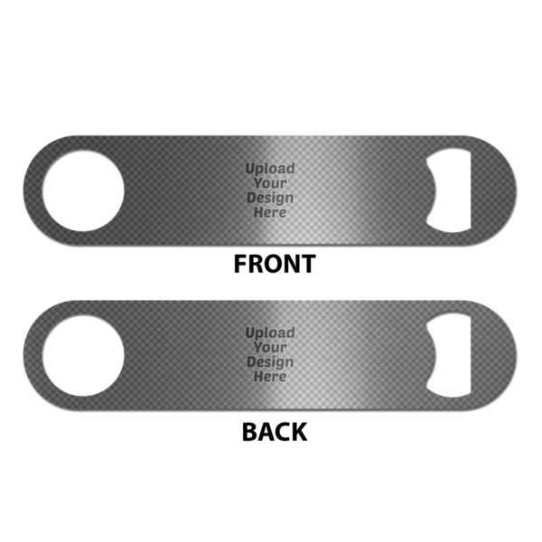 Upload Your Own Bottle Opener - Front & Back