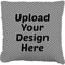 Faux-Linen Throw Pillow 16" (Upload Your Own)